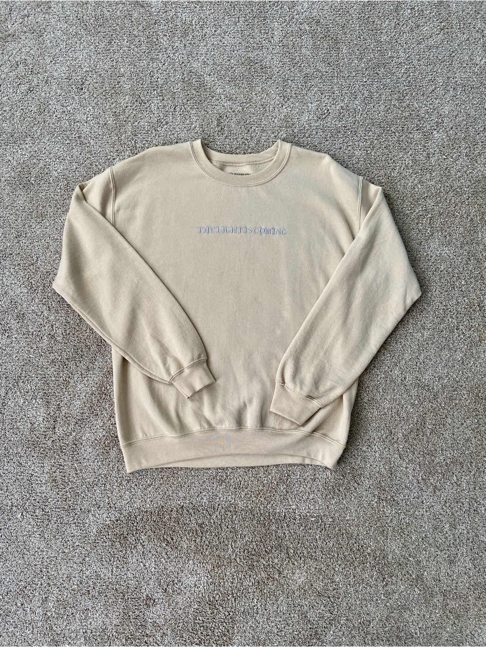 Ariana Grande the light is coming crewneck Sweetner